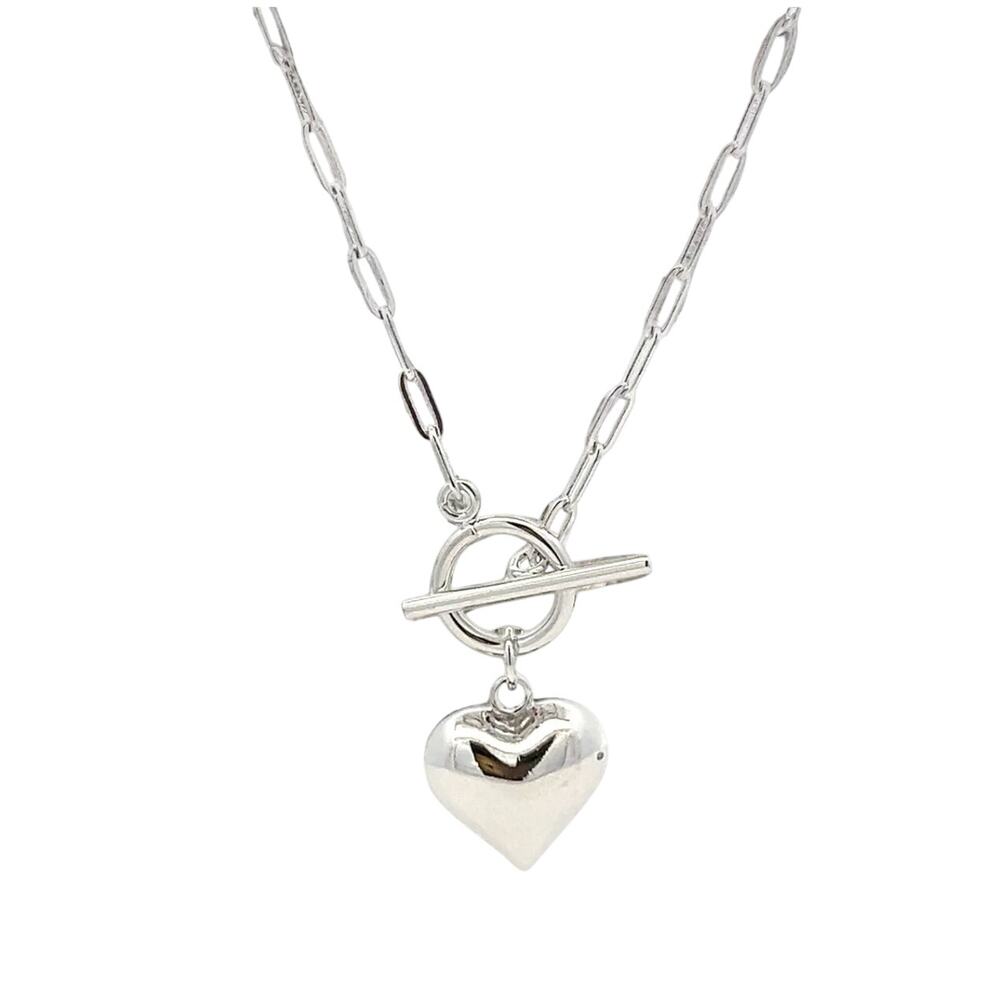 Touch of Love Silver Necklace